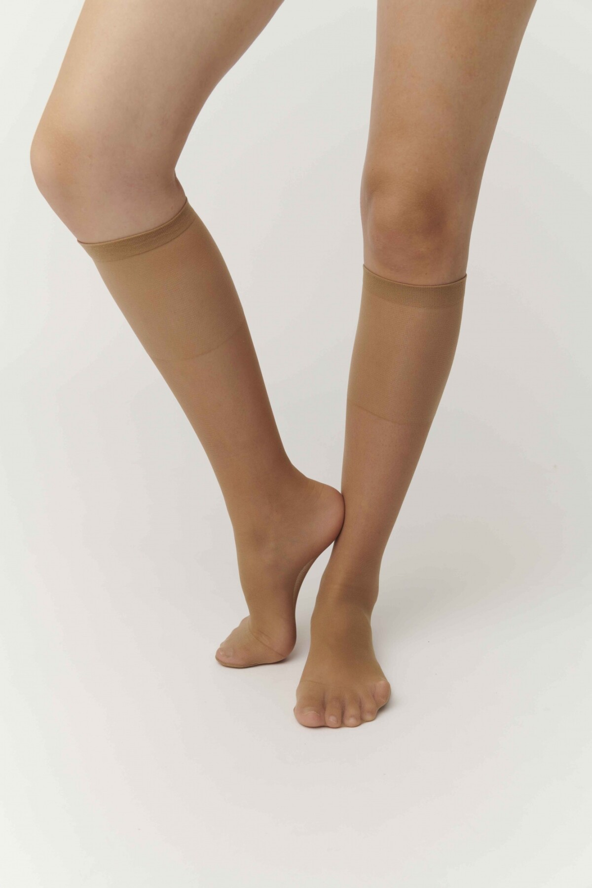 3/4 GERME Lycra con Puntera Blondine