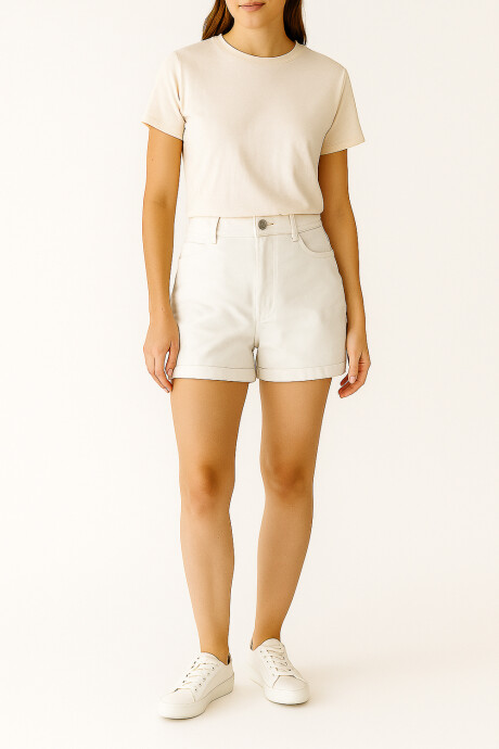 Short Tariane Blanco