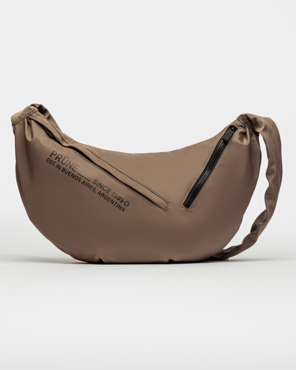 Bolso Terra En Nylon - Vison 