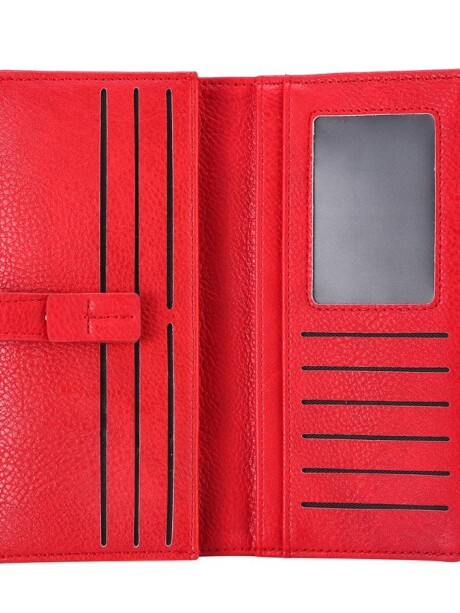 Monedero con Presilla Rojo