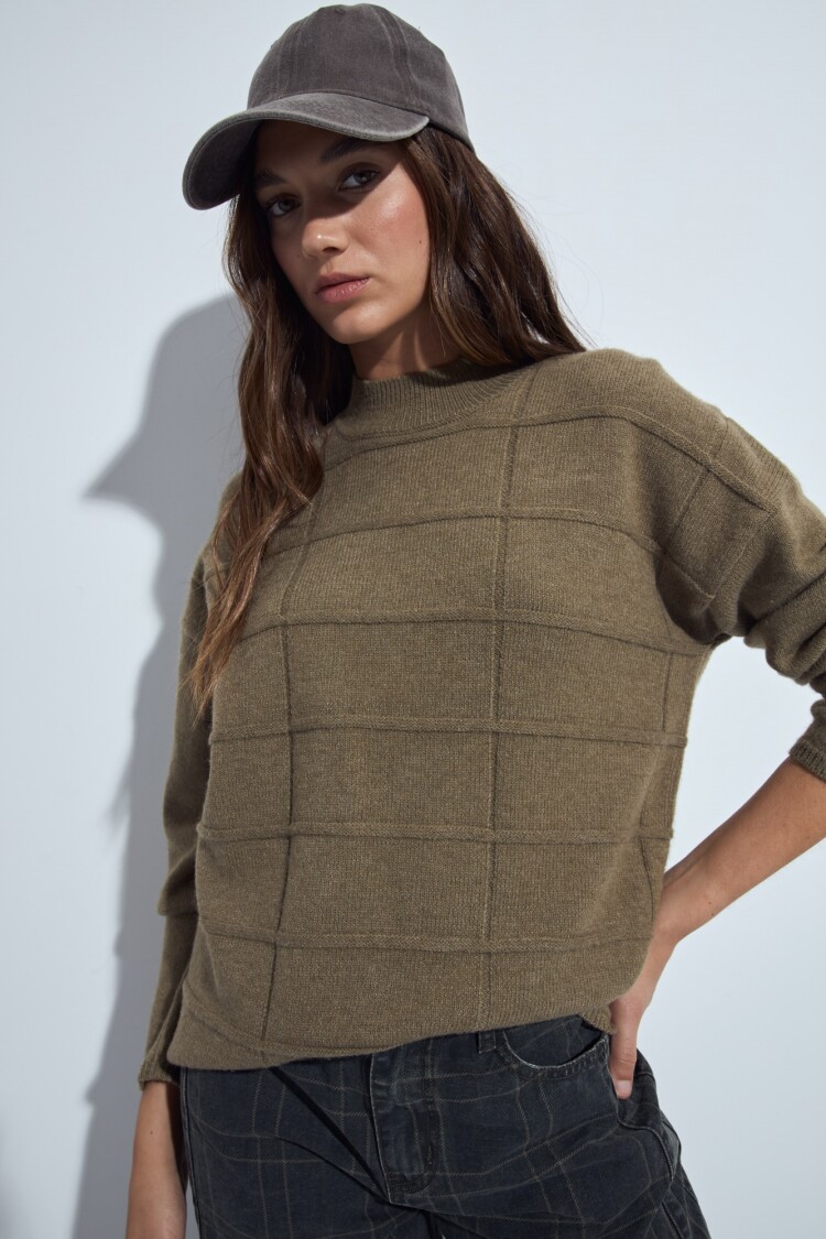 POLERA COLMAL Verde Seco