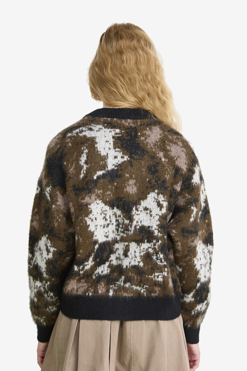 W' MERLIN CARDIGAN Estampado