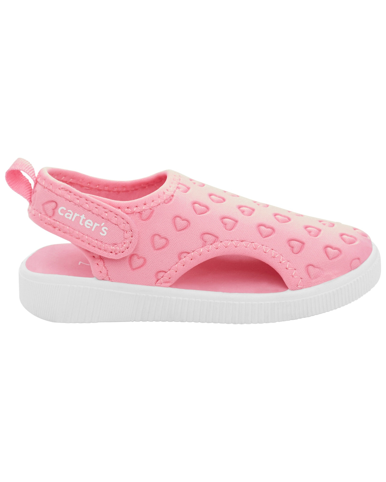 Sandalias con velcro, diseño corazones Sandalias con velcro, diseño corazones