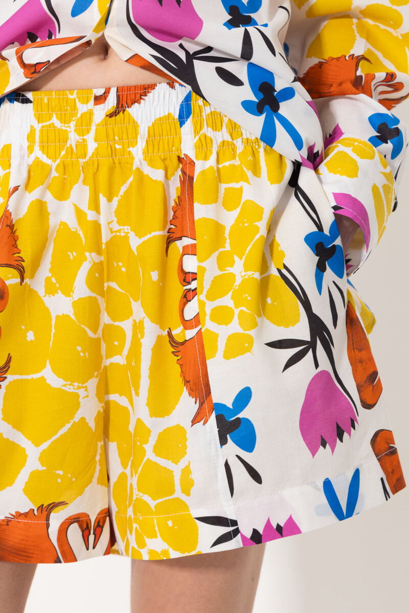 SHORT SWAN Multicolor