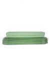 Pack x 20 unid - caja 12 7x32x4 cm eco VERDE AGUA