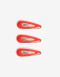 Horquillas Set Glossy Set De Hebillas Tic Tac Glossy - Rojo Medio
