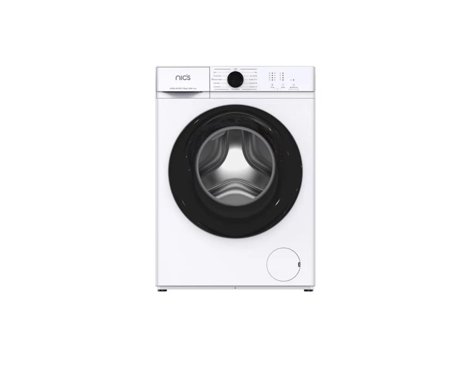 LAVARROPAS NICS INVERTER CARGA FRONTAL 8 KG 