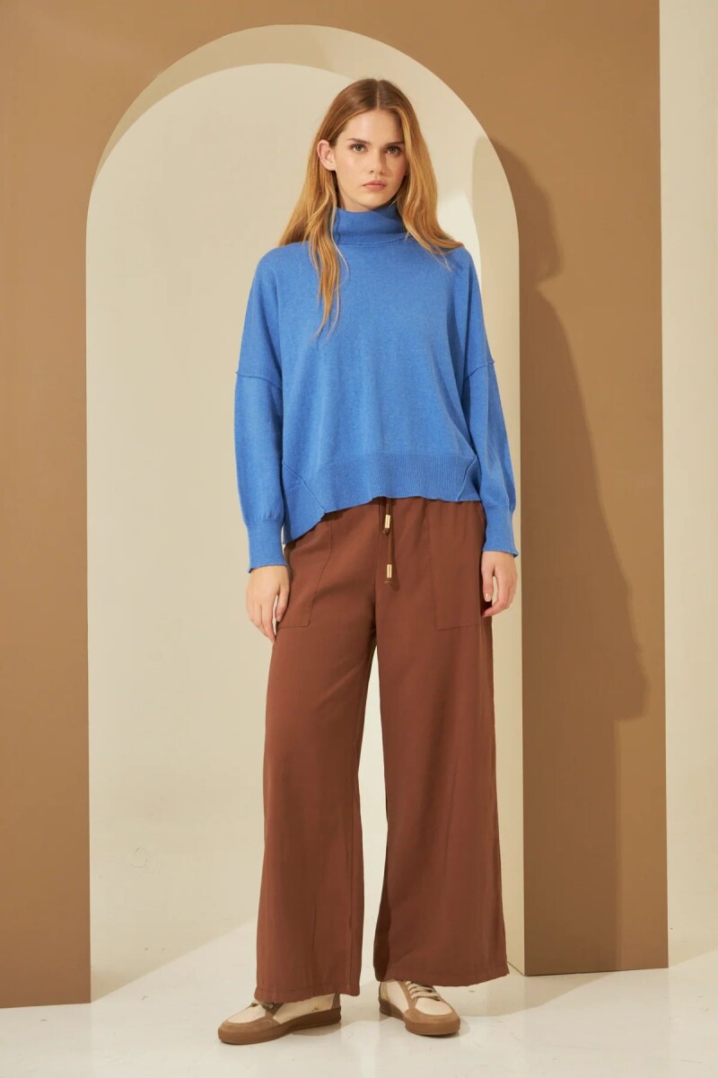 PANTALON MONET - CHOCOLATE 