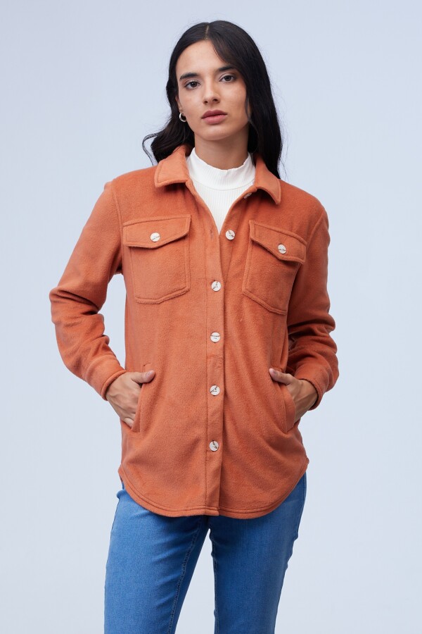 Sobrecamisa Soft TERRACOTA