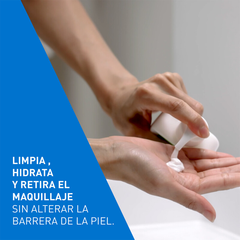 CERAVE LIMPIADOR CREMA ESPUMA 236 ML - Rostro y cuerpo con acido hialurónico y ceramidas CERAVE LIMPIADOR CREMA ESPUMA 236 ML - Rostro y cuerpo con acido hialurónico y ceramidas