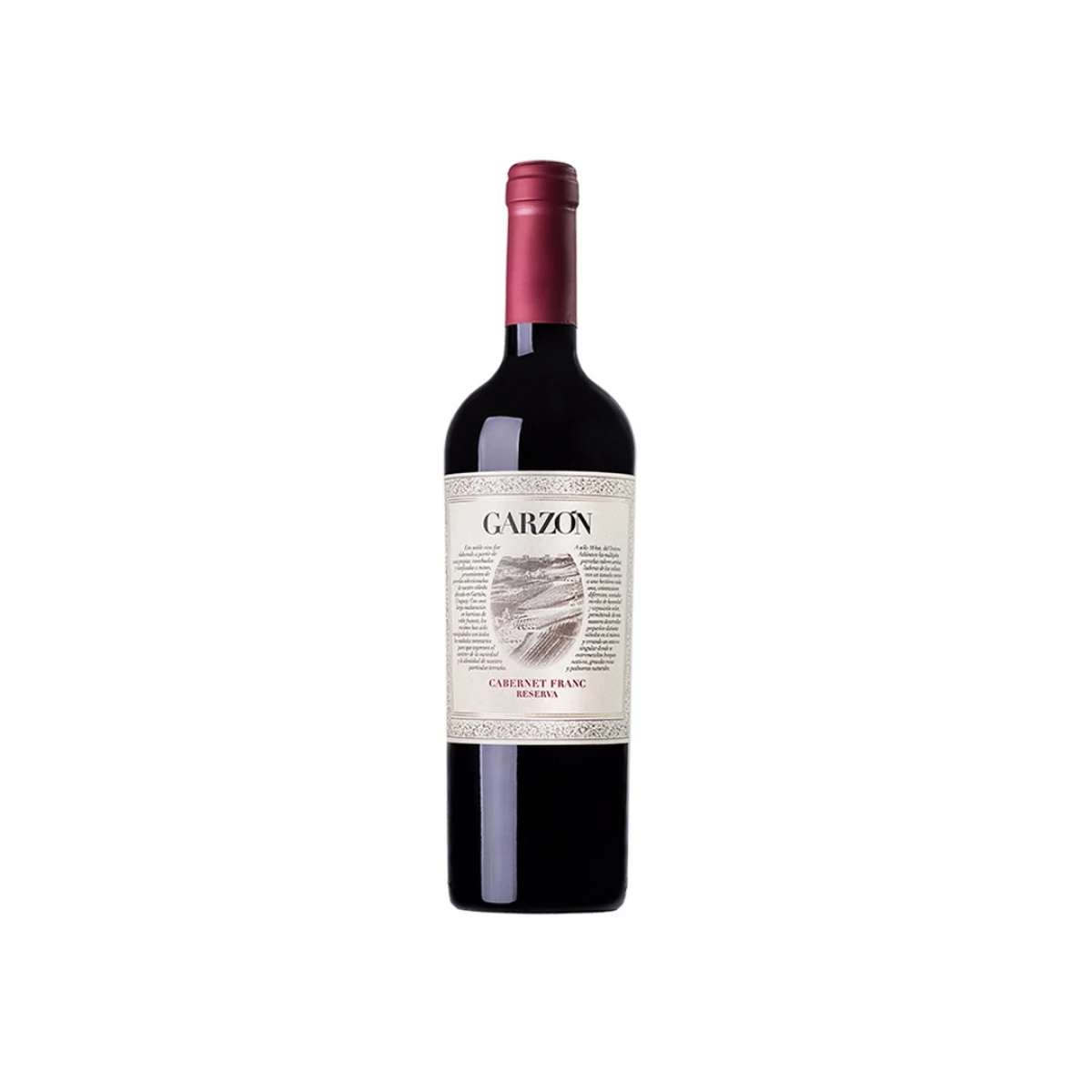 Botella Vino Bodegas Garzón Cabernet Franc Reserva 750ML 