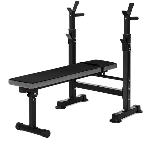 Banco De Pecho + Barra 1.50m + 2 Mancuernas + 40kg 2x10Kg+2x5Kg+4x2.5Kg