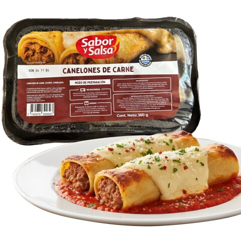 Canelones de Carne 360Grs Canelones de Carne 360Grs