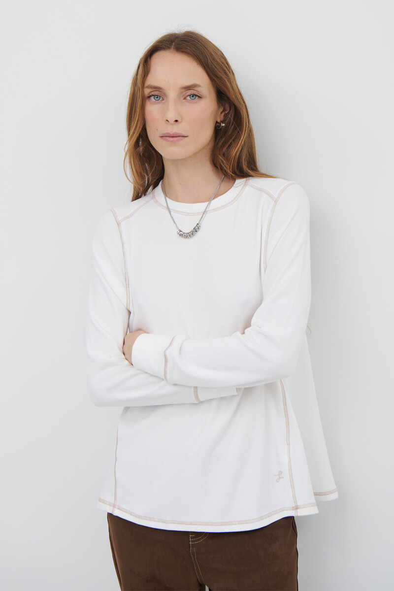 REMERA ESTELA BLANCO