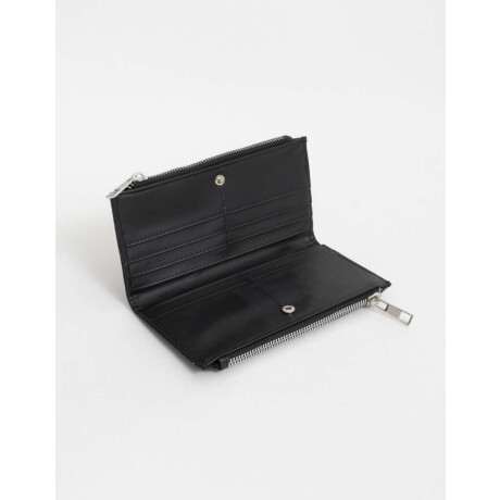 Billetera Fichero Negro Negro