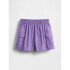 WOV PO UTILITY CARGO SHORT PURPLE LOGANBERRY