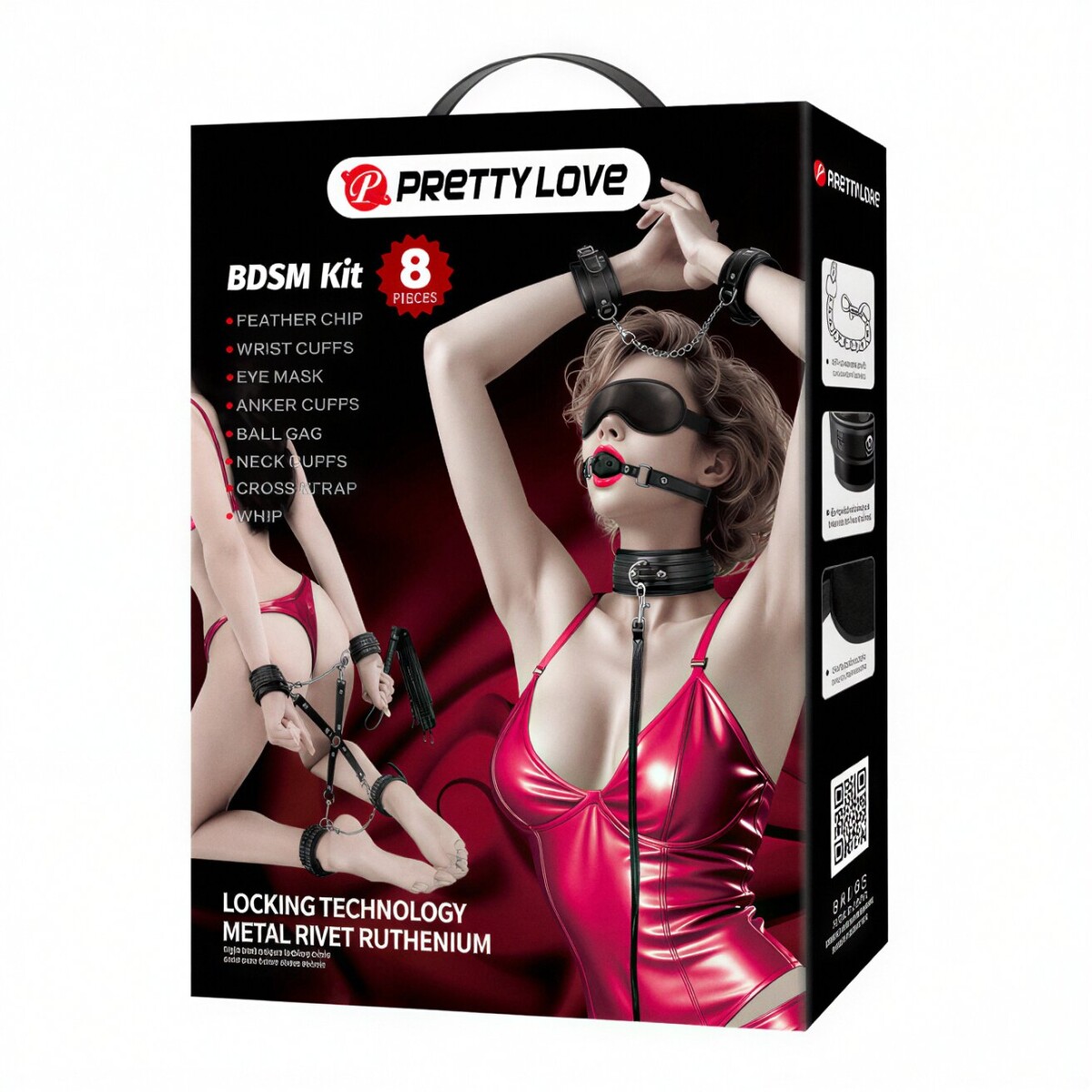 Kit BDSM 8 Piezas Pretty Love 