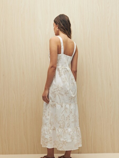 VESTIDO ALLIE CLEMENT BLANCO