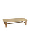 ELARA MESA DE LIVING MUSA CINAMOMO NATURAL 140X70X33H CM