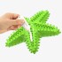 Juguete Perro Dental Morder Higiene Estrella Marina Flotante Color Variante Verde