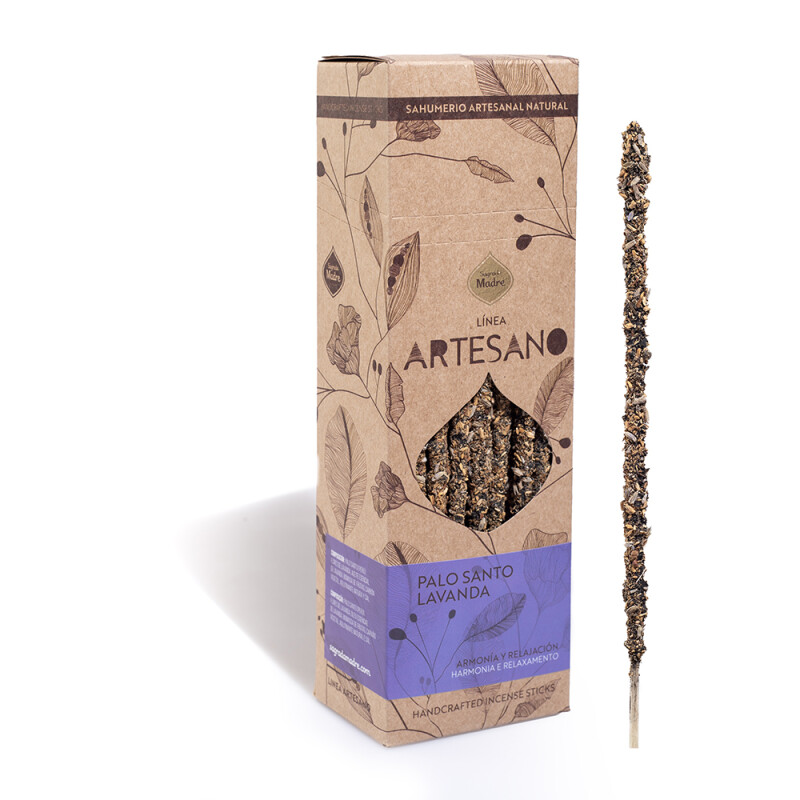 VARITA LÍNEA ARTESANO SAGRADA MADRE X30 Palo Santo - Lavanda