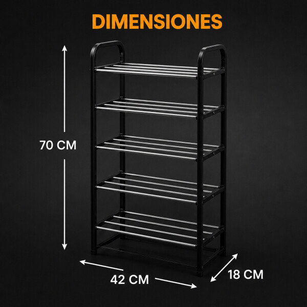 Mueble Zapatera 4 Niveles 8 Pares Estante Organizador Mueble Zapatera 4 Niveles 8 Pares Estante Organizador