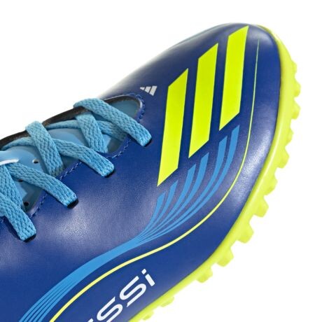 Championes adidas F50 Messi Club Césped artificial de niño Blue & Green