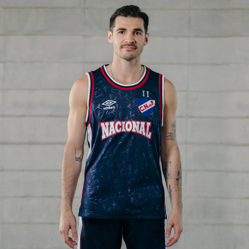 Camiseta de Hombre Umbro Basket Nacional Alternativa Azul - Marino