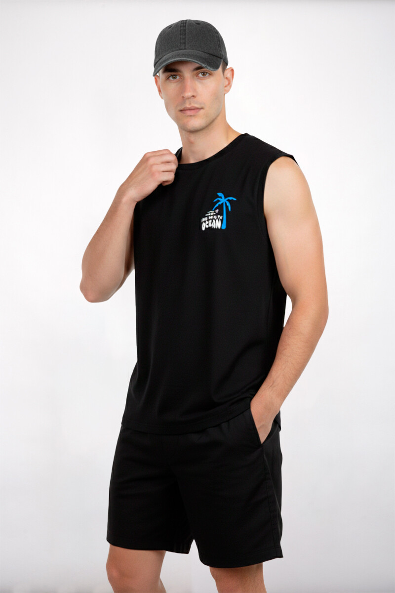 Musculosa Marx - Negro 