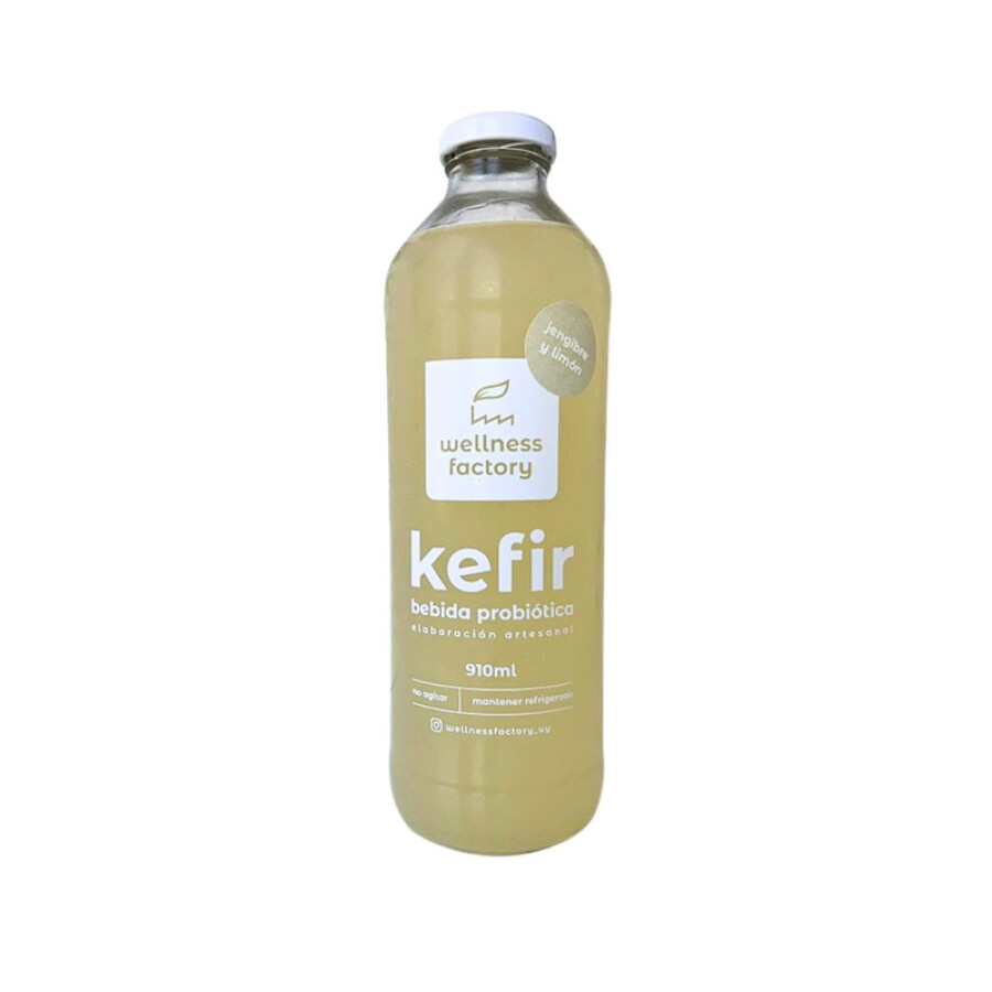 Agua de Kefir limon y jengibre 910ml Agua de Kefir limon y jengibre 910ml