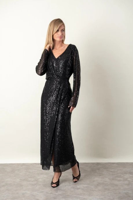 VESTIDO TURMALINA Negro