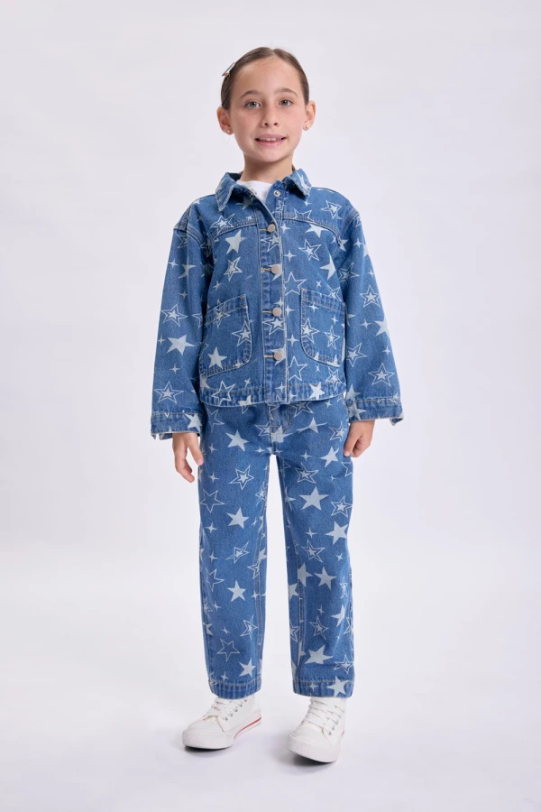 Sobrecamisa jean Azul Medio