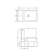INODORO PARA MOCHILA TORRENS BLANCO RIMLESS LOZA SANITARIA 000