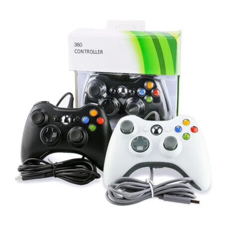 Joystick Cableado Genérico para PC Blanco Joystick Cableado Genérico para PC Blanco