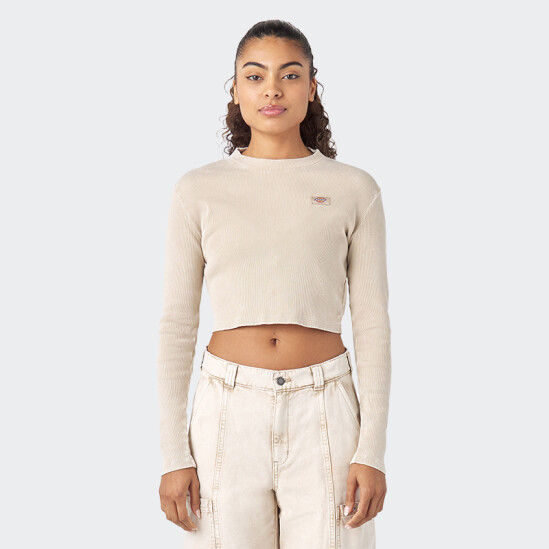 Remera Dickies Newington Long Sleeve T-Shirt Beige