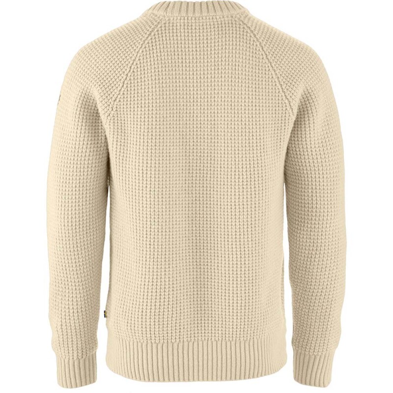 Polo Fjallraven Ovik Waffle Knit M Hombre Light Beige