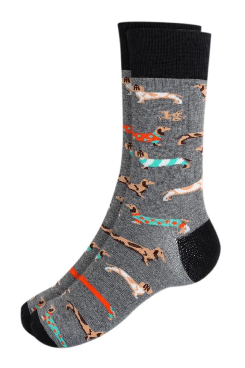 MEDIA SALCHICHAS - Gris 