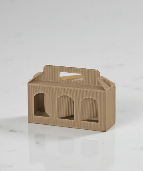 Caja corrugado 3 ventanas 25x8x12 - 35290 - AVANA Caja corrugado 3 ventanas 25x8x12 - 35290 - AVANA