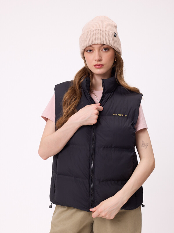 CHALECO LEEMAN RUSTY Negro