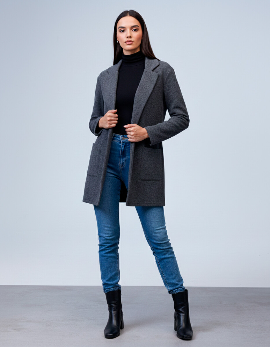 Blazer Cozy - Gris 