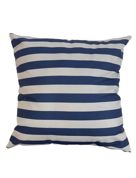 ALMOHADON ESTAMPADO 45x45CM RAYAS AZUL/BLANCO ALMOHADON ESTAMPADO 45x45CM RAYAS AZUL/BLANCO