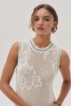 Vestido Acacia Crudo