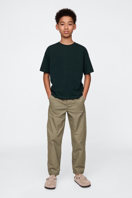 Jogger Relaxed Niño Mesculen Green