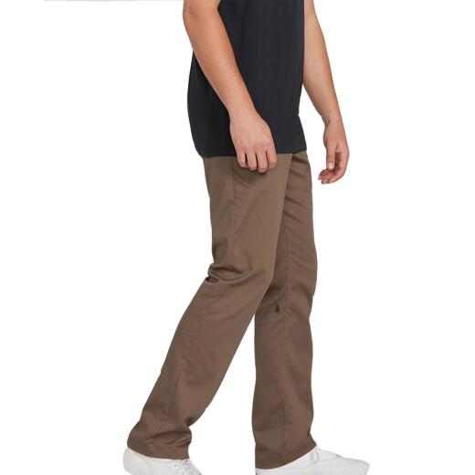 Pantalon Volcom Frickin Modern Stret - Marrón Pantalon Volcom Frickin Modern Stret - Marrón