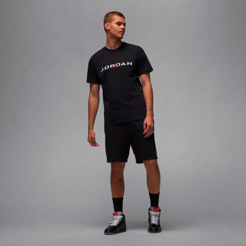Remera Jordan Air de Hombre Negro