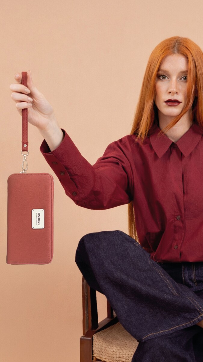 BILLETERA PASIONARIA - LADRILLO 