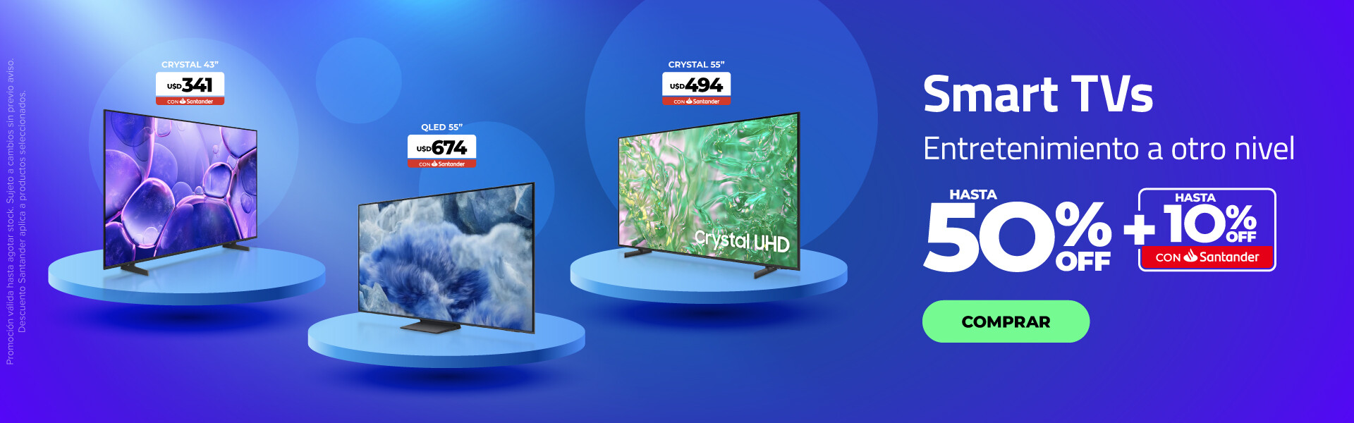 HOMESLIDER SMART TV CIBERLUNES