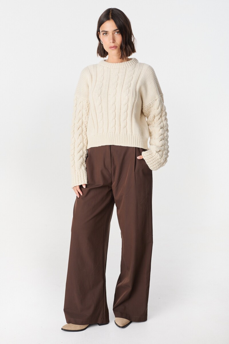 Sweater Sakura Crudo