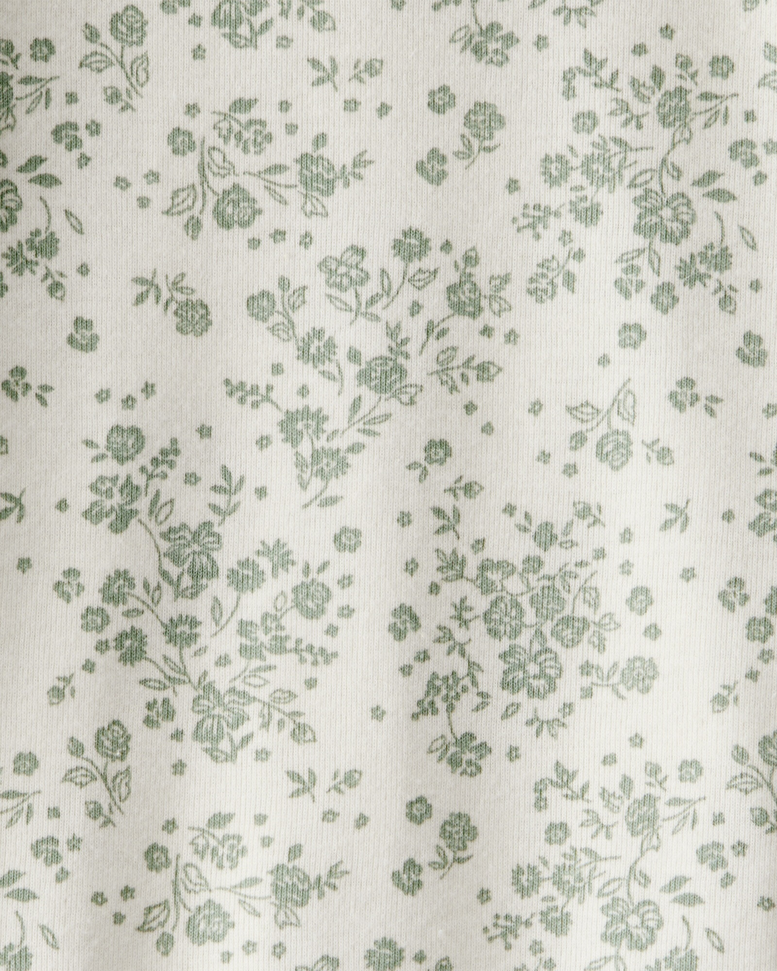 Body de algodón acanalado, diseño floral Body de algodón acanalado, diseño floral