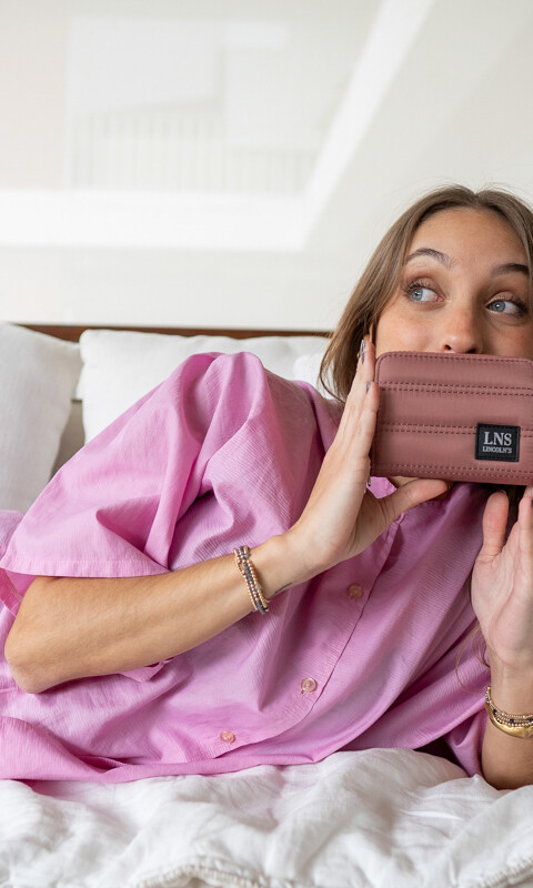 BILLETERA VERA ROSA MAUVE